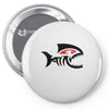 piranha Pin-back button