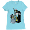 minion mischief Ladies Fitted T-Shirt
