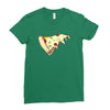 Pizza Slice Little Ladies Fitted T-Shirt