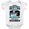 Never Underestimate A Man Who Watches Lost in Space And Was Born in De Baby Bodysuit