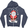christmas santa Zipper Hoodie