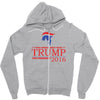 trump for president 2016 make america great again Zipper Hoodie