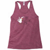 not feelin' it Racerback Tank