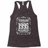 vintage made in 1995 perfectly aged a living legend Racerback Tank