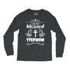 I Am One Blessed Stepmom Long Sleeve Shirts