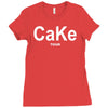 cake tour Ladies Fitted T-Shirt
