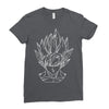 goku Ladies Fitted T-Shirt