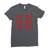 Camp Hitchhiking Ladies Fitted T-Shirt
