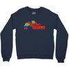 racing rainbow Crewneck Sweatshirt