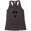 boo face Racerback Tank