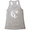 i shoot with my mind Racerback Tank