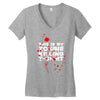 this is my zombie killing Women's V-Neck T-Shirt