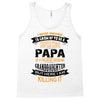 Super Cool Papa Of A Freaking Awesome Granddaughter Tank Top