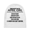Smartass April Girl Baby Beanies