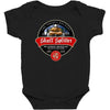 skull splitter beer label ideal birthday present or gift Baby Bodysuit