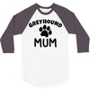 greyhound mum 3/4 Sleeve Shirt