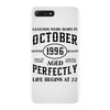 legends were born in october genuıne 1996 qualıty one kind of aged l iPhone 7 Plus Case