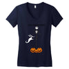 Nightmare Before Halloweentown Women's V-Neck T-Shirt