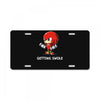 getting swole License Plate