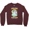 5  unicorn stab idiots Crewneck Sweatshirt