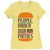 poop Ladies Fitted T-Shirt