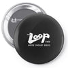 the loop where Chicago rocks 97.9 fm 98 fm radio station Pin-back button