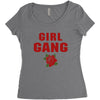 Girl Gang Women's Triblend Scoop T-shirt