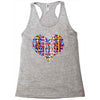 Heart Racerback Tank