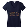 Central City Running Club Women's V-Neck T-Shirt