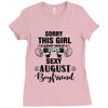 sorry this girl is already taken by a super sexy august boyfriend Ladies Fitted T-Shirt