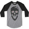 skull triangle 3/4 Sleeve Shirt