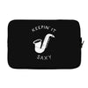 keepin it saxy Laptop sleeve