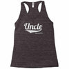 uncle since 2015 Racerback Tank