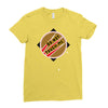 do not touch me Ladies Fitted T-Shirt