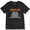 January Girl Hated By Many V-Neck Tee