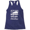 we're gonna have the hap hap happiest christmas Racerback Tank