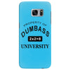 dumbass university t shirt school party funny tee Samsung Galaxy S7 Edge