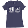 problem solved Ladies Fitted T-Shirt