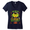 My Broom Broke So I Became A Biologist Women's V-Neck T-Shirt