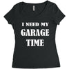 i need garage time Women's Triblend Scoop T-shirt