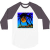 florida palm trees sunset 3/4 Sleeve Shirt