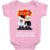 mythbusters cartoon t shirt d45 Baby Onesie