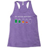 leave me alone introvert humor Racerback Tank