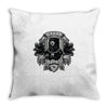 mini knight Throw Pillow
