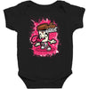 coffee addict (2) Baby Bodysuit