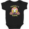 homer's gym Baby Bodysuit