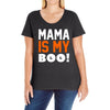 mama is my boo T-Shirt Ladies Curvy T-Shirt