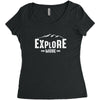 Explore More Women's Triblend Scoop T-shirt