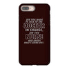 nurse knows whats going on iPhone 8 Plus