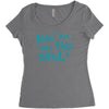 have you seen this snail Women's Triblend Scoop T-shirt